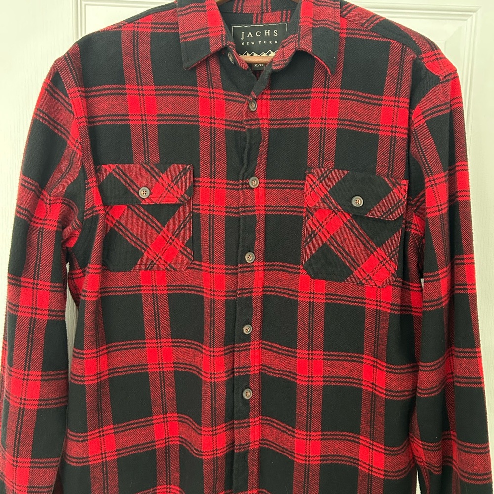 Jachs Men's Buffalo Plaid Shirt / Shacket